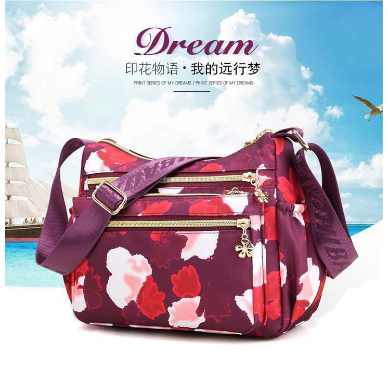 Korean Fashion Bag ( Maroon )